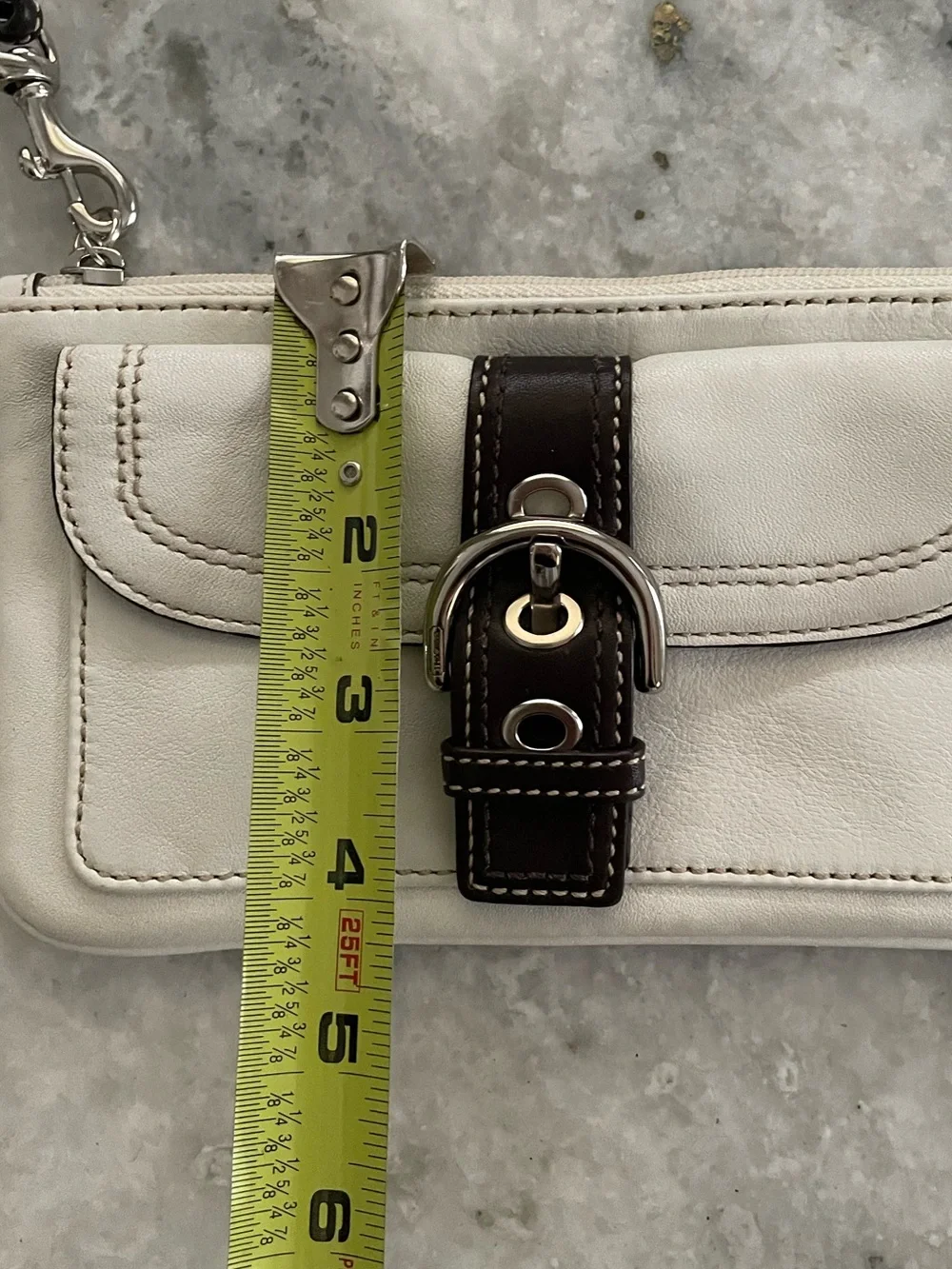 Coach Leather Wristlet